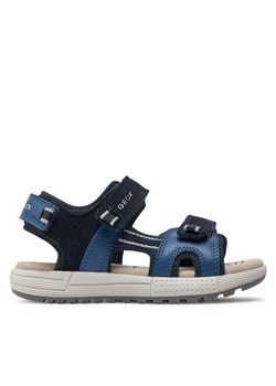 Sandały Geox J Sandal Alben Boy J35AVA 01520 CF44M S Granatowy ze sklepu eobuwie.pl w kategorii Sandały dziecięce - zdjęcie 182060940