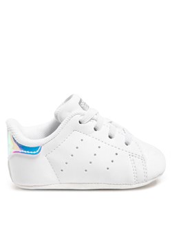 Sneakersy adidas Stan Smith Crib FY7892 Biały ze sklepu eobuwie.pl w kategorii Buciki niemowlęce - zdjęcie 182061102
