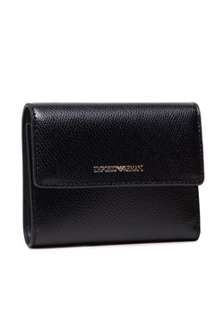 Mały Portfel Damski Emporio Armani Y3H185 YH15A 81386 Czarny ze sklepu eobuwie.pl w kategorii Portfele damskie - zdjęcie 182061342