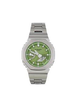 Zegarek G-Shock G-Steel GM-2110D-3AER Srebrny ze sklepu eobuwie.pl w kategorii Zegarki - zdjęcie 182061411
