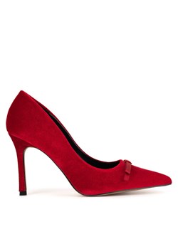 Szpilki Nine West WFA2989-1 Czerwony ze sklepu eobuwie.pl w kategorii Czółenka - zdjęcie 182061571