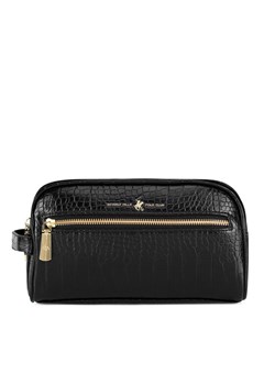 Kosmetyczka Beverly Hills Polo Club BHPC-W1-001-AW24 Czarny ze sklepu eobuwie.pl w kategorii Kosmetyczki - zdjęcie 182061751