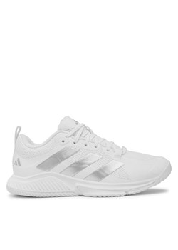 Buty halowe adidas Court Team Bounce 2.0 HR1235 Biały ze sklepu eobuwie.pl w kategorii Buty sportowe damskie - zdjęcie 182061821
