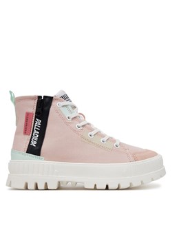 Sneakersy Palladium Pallashock Backzip 2 94469-605-M Różowy ze sklepu eobuwie.pl w kategorii Buty sportowe damskie - zdjęcie 182061843