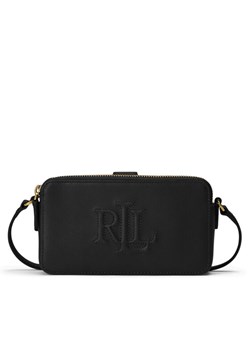 Torebka LAUREN RALPH LAUREN 432951475002 Czarny ze sklepu eobuwie.pl w kategorii Listonoszki - zdjęcie 182061932