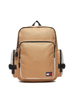 Plecak Tommy Jeans Tjm Off Duty Backpack AM0AM11952 Beżowy ze sklepu eobuwie.pl w kategorii Plecaki - zdjęcie 182061962