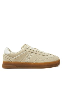 Sneakersy Tommy Jeans The Greenwich Suede EN0EN02696 Écru ze sklepu eobuwie.pl w kategorii Buty sportowe damskie - zdjęcie 182062062