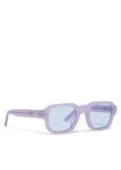 Okulary przeciwsłoneczne Vans 66 Sunglasses VN000GMXCR21 Biały ze sklepu eobuwie.pl w kategorii Okulary przeciwsłoneczne damskie - zdjęcie 182062063