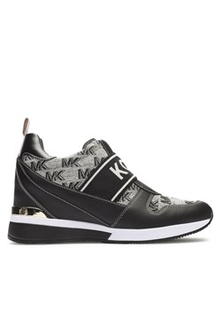 Sneakersy MICHAEL Michael Kors Maven Slip On Trainer 43F3MVFP2Y Czarny ze sklepu eobuwie.pl w kategorii Buty sportowe damskie - zdjęcie 182062234