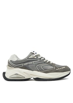 Sneakersy Tommy Jeans Comfort Runner EM0EM01467 Szary ze sklepu eobuwie.pl w kategorii Buty sportowe męskie - zdjęcie 182062294