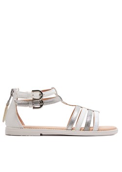 Sandały Geox J Sandal Karly Girl J7235D 054AJ C1Z1N S Biały - id: 0000303482381 - marki Geox - 182062382 Sandały Geox J Sandal Karly Girl J7235D 054AJ C1Z1N S Biały ze sklepu eobuwie.pl w kategorii Sandały dziecięce - zdjęcie 182062382