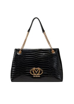 Torebka LOVE MOSCHINO JC4045PP1MLE100A Czarny ze sklepu eobuwie.pl w kategorii Torebki damskie - zdjęcie 182062451