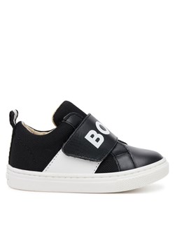 Sneakersy BOSS J52161 S Czarny ze sklepu eobuwie.pl w kategorii Buty sportowe dziecięce - zdjęcie 182062504