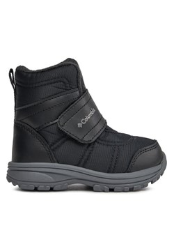 Śniegowce Columbia Childrens Fairbanks™ Omni-Heat™ 2044191 Czarny ze sklepu eobuwie.pl w kategorii Buty zimowe dziecięce - zdjęcie 182062571