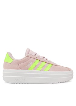Sneakersy adidas VL Court Bold JI1017 Różowy ze sklepu eobuwie.pl w kategorii Buty sportowe dziecięce - zdjęcie 182062611