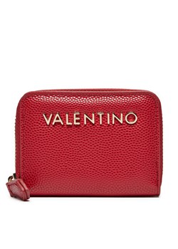 Mały Portfel Damski Valentino Divina VPS1R4139G Czerwony ze sklepu eobuwie.pl w kategorii Portfele damskie - zdjęcie 182062630