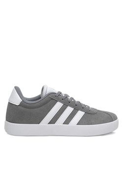 Sneakersy adidas VL COURT 3.0 K ID6314 Szary ze sklepu eobuwie.pl w kategorii Buty sportowe dziecięce - zdjęcie 182062651