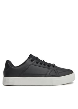 Sneakersy Tommy Jeans Tjm Vulcanized Foxing Flag EM0EM01313 Czarny ze sklepu eobuwie.pl w kategorii Buty sportowe męskie - zdjęcie 182062853