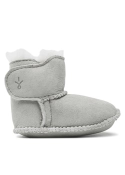 Śniegowce EMU Australia Baby Bootie B10310 Szary ze sklepu eobuwie.pl w kategorii Buciki niemowlęce - zdjęcie 182062902