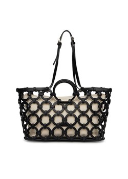 Torebka Gino Rossi LDA3407B Czarny ze sklepu eobuwie.pl w kategorii Torby Shopper bag - zdjęcie 182063041