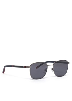 Okulary przeciwsłoneczne Tommy Hilfiger 2138/S Srebrny ze sklepu eobuwie.pl w kategorii Okulary przeciwsłoneczne męskie - zdjęcie 182063102