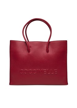 Torebka Coccinelle E1 QBB 18 02 01 Bordowy ze sklepu eobuwie.pl w kategorii Torby Shopper bag - zdjęcie 182063283