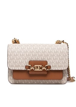 Torebka MICHAEL Michael Kors Heather 30S2G7HL3B Beżowy ze sklepu eobuwie.pl w kategorii Kopertówki - zdjęcie 182063383
