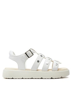Sandały Geox J Sandal Kodette Gir J45DBG 000BC C1000 D Biały ze sklepu eobuwie.pl w kategorii Sandały dziecięce - zdjęcie 182063451