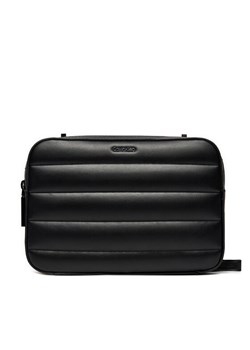 Torebka Calvin Klein Line Quilt Camera Bag K60K612114 Czarny ze sklepu eobuwie.pl w kategorii Listonoszki - zdjęcie 182063532