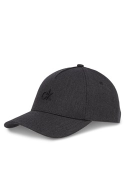 Czapka z daszkiem Calvin Klein Raised Embroidery K60K613118 Czarny ze sklepu eobuwie.pl w kategorii Czapki z daszkiem damskie - zdjęcie 182063614