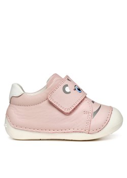Sneakersy Geox B Tutim B3540B 00085 C0682 Różowy ze sklepu eobuwie.pl w kategorii Buty sportowe dziecięce - zdjęcie 182063723