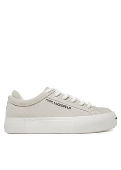 Sneakersy KARL LAGERFELD KL50722 Szary ze sklepu eobuwie.pl w kategorii Buty sportowe męskie - zdjęcie 182063910