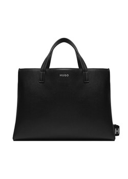 Torebka Hugo Bel 50490150 Czarny ze sklepu eobuwie.pl w kategorii Torby Shopper bag - zdjęcie 182063911