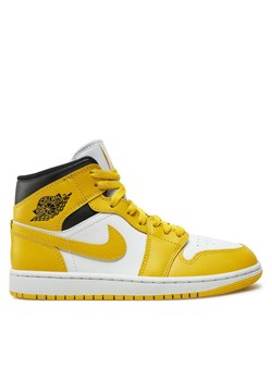 Sneakersy Nike Wmns Air Jordan 1 BQ6472 Żółty ze sklepu eobuwie.pl w kategorii Buty sportowe damskie - zdjęcie 182063962