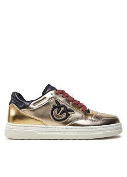 Sneakersy PINKO Mandy 01 SS0049 P028 Złoty ze sklepu eobuwie.pl w kategorii Buty sportowe damskie - zdjęcie 182063981