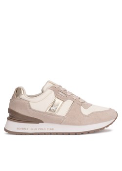 Sneakersy Beverly Hills Polo Club W-3C098-2A324 Beżowy ze sklepu eobuwie.pl w kategorii Buty sportowe damskie - zdjęcie 182063993