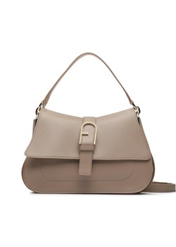 Torebka Furla Flow WB00996-BX2045-1257S-1007 Beżowy ze sklepu eobuwie.pl w kategorii Listonoszki - zdjęcie 182064134
