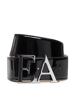 Pasek Damski Emporio Armani Y3I271 YFS7E 80001 Czarny ze sklepu eobuwie.pl w kategorii Paski damskie - zdjęcie 182064260