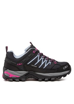 Trekkingi CMP Rigel Low Wmn Trekking Shoes Wp 3Q13246 Czarny ze sklepu eobuwie.pl w kategorii Buty trekkingowe damskie - zdjęcie 182064304