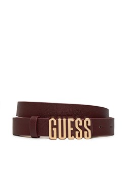 Pasek Damski Guess BW9114 P4225 Bordowy ze sklepu eobuwie.pl w kategorii Paski damskie - zdjęcie 182064371