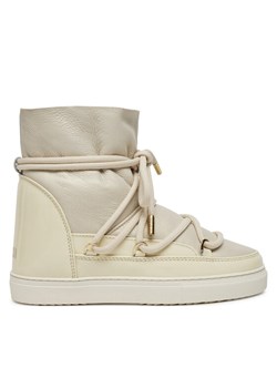 Śniegowce Inuikii Gloss Wedge 75203-007 Écru ze sklepu eobuwie.pl w kategorii Śniegowce damskie - zdjęcie 182064384