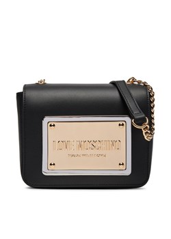 Torebka LOVE MOSCHINO JC4357PP0IK1200A Czarny ze sklepu eobuwie.pl w kategorii Listonoszki - zdjęcie 182064420