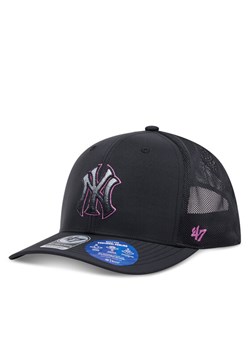 Czapka z daszkiem 47 Brand MLB New York Yankees Volcanic ’47 TRUCKER B-VOLCT17BBP Czarny ze sklepu eobuwie.pl w kategorii Czapki z daszkiem męskie - zdjęcie 182064511