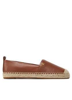 Espadryle Lauren Ralph Lauren Cameryn IV 802905304002 Brązowy ze sklepu eobuwie.pl w kategorii Espadryle damskie - zdjęcie 182064552