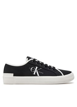 Sneakersy Calvin Klein Jeans Skater Vulcanized Low Cs Ml Mr YW0YW01453 Czarny ze sklepu eobuwie.pl w kategorii Trampki damskie - zdjęcie 182064620