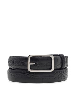 Pasek Damski Lasocki 2W2-003-AW23 Czarny ze sklepu eobuwie.pl w kategorii Paski damskie - zdjęcie 182064661