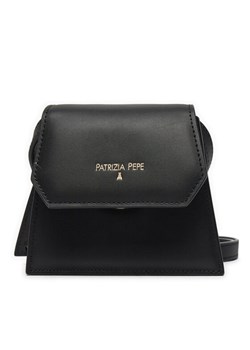 Torebka Patrizia Pepe 8B0184/L095-K103 Czarny ze sklepu eobuwie.pl w kategorii Listonoszki - zdjęcie 182064703