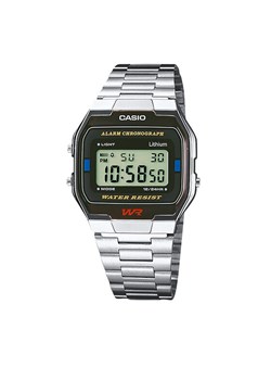 Zegarek Casio Vintage A163WA-1QES Srebrny ze sklepu eobuwie.pl w kategorii Zegarki - zdjęcie 182064864