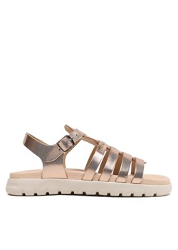 Sandały Geox J Sandal Soleima Gir J35GSB000CFC7018 D Złoty ze sklepu eobuwie.pl w kategorii Sandały dziecięce - zdjęcie 182064872