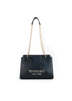 Torebka Monnari TORIMP0-24Z-BAG5230-K020 Czarny ze sklepu eobuwie.pl w kategorii Torebki damskie - zdjęcie 182064910